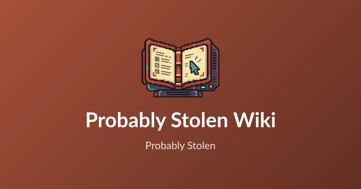 Probably Stolen Wiki | Demo guides and item prices